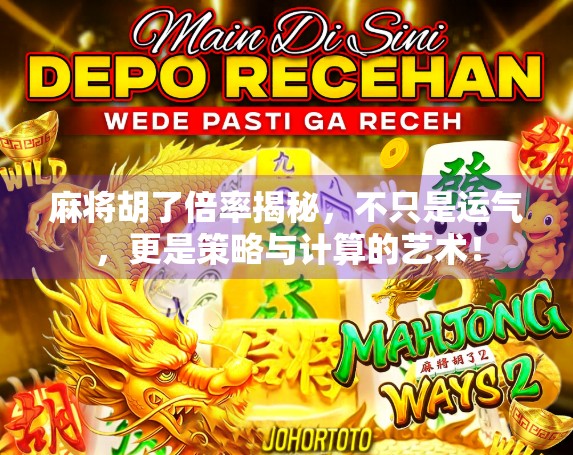 麻将胡了倍率揭秘，不只是运气，更是策略与计算的艺术！