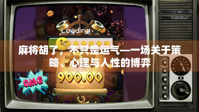 麻将胡了,不只是运气—一场关于策略、心理与人性的博弈 麻将胡了,不只是运气—一场关于策略、心理与人性的博弈