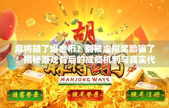 麻将胡了爆金币?别被虚拟奖励骗了!揭秘游戏背后的成瘾机制与真实代价 麻将胡了爆金币?别被虚拟奖励骗了!揭秘游戏背后的成瘾机制与真实代价