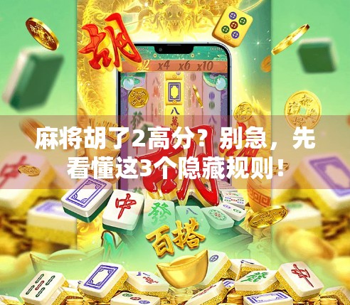麻将胡了2高分?别急,先看懂这3个隐藏规则! 麻将胡了2高分?别急,先看懂这3个隐藏规则!