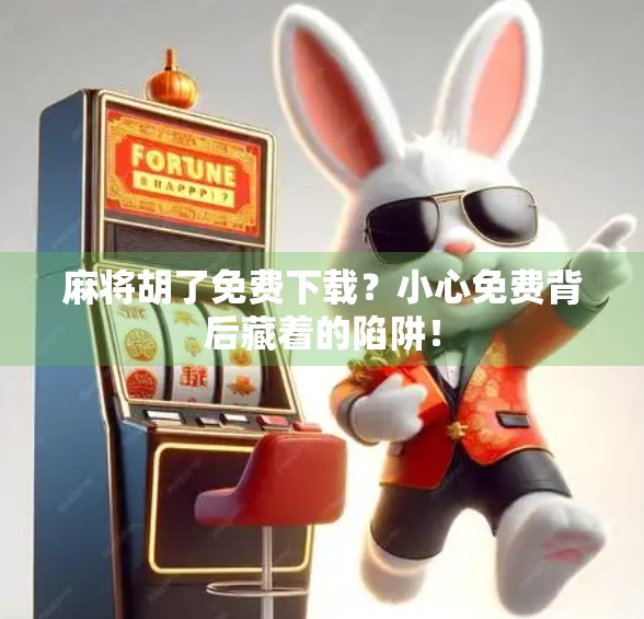 麻将胡了免费下载?小心免费背后藏着的陷阱! 麻将胡了免费下载?小心免费背后藏着的陷阱!