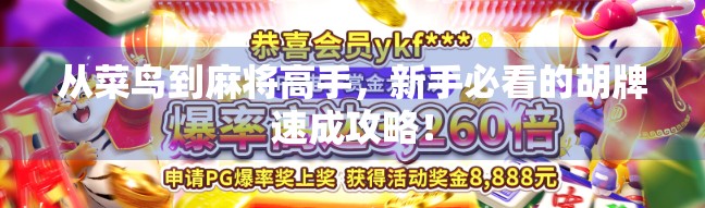 从菜鸟到麻将高手，新手必看的胡牌速成攻略！